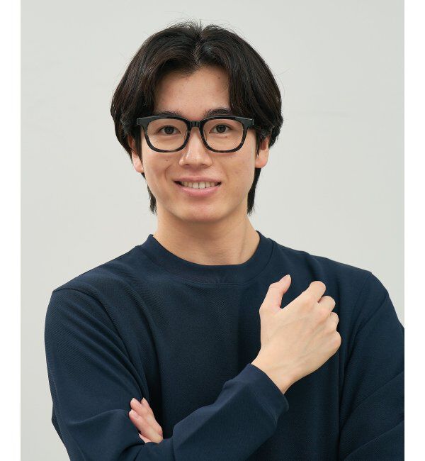  「ウェリントン型 メガネ | マツケリ MAZZUCCHELLI｜ 伊達・度付き眼鏡 ユニセックス  レンズ交換券付」|メガネ|