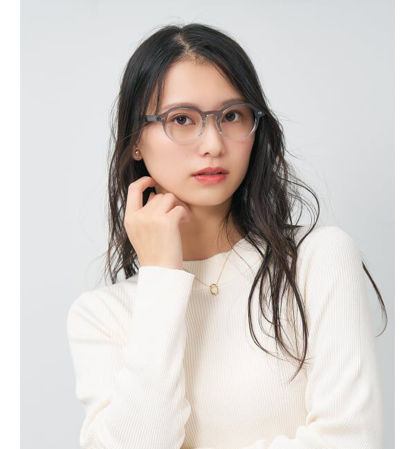  「ボストン型 メガネ | 中顔面短縮みえメガネ 小さめサイズ 眼鏡 伊達めがね Zoff｜CLASSIC レンズ交換券付」|メガネ|ブラック系その他2