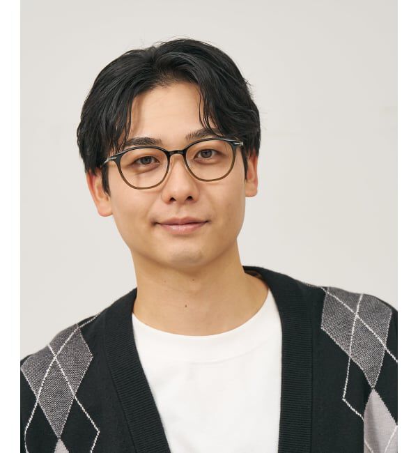  「ウェリントン型 メガネ | 軽量 柔軟性 鼻パッド 眼鏡 伊達めがね 度付き Zoff SMART レンズ交換券付」|メガネ|