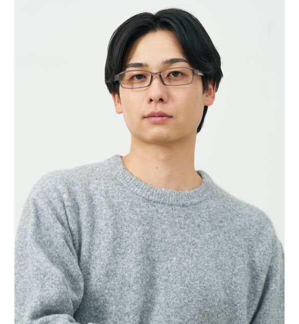  「スクエア型 メガネ | 横長 軽量 眼鏡 伊達めがね 度付き Zoff｜CLASSIC レンズ交換券付」|メガネ|