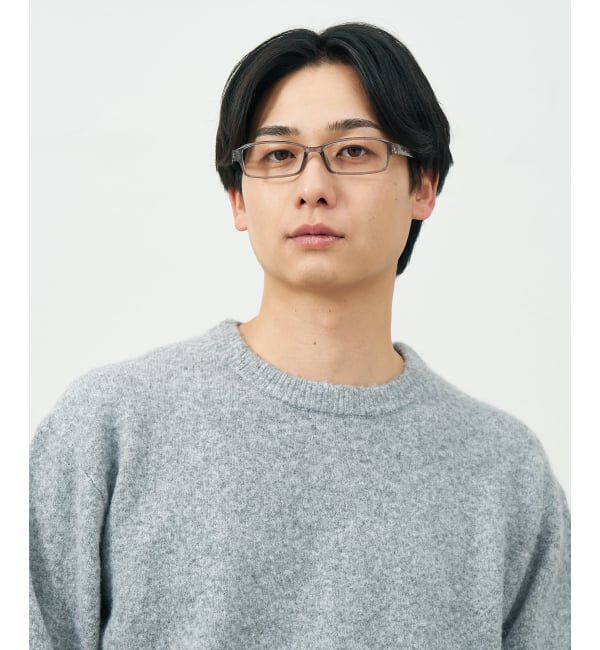  「スクエア型 メガネ | 横長 軽量 眼鏡 伊達めがね 度付き Zoff｜CLASSIC レンズ交換券付」|メガネ|