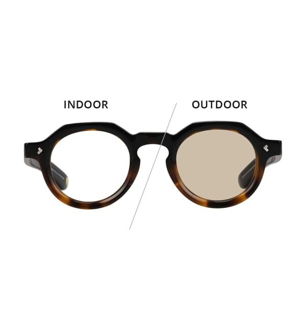  「【WEB限定】Zoff｜JOURNAL STANDARD relume ジャーナルスタンダードレリューム ボストン型調光サングラス」|サングラス|