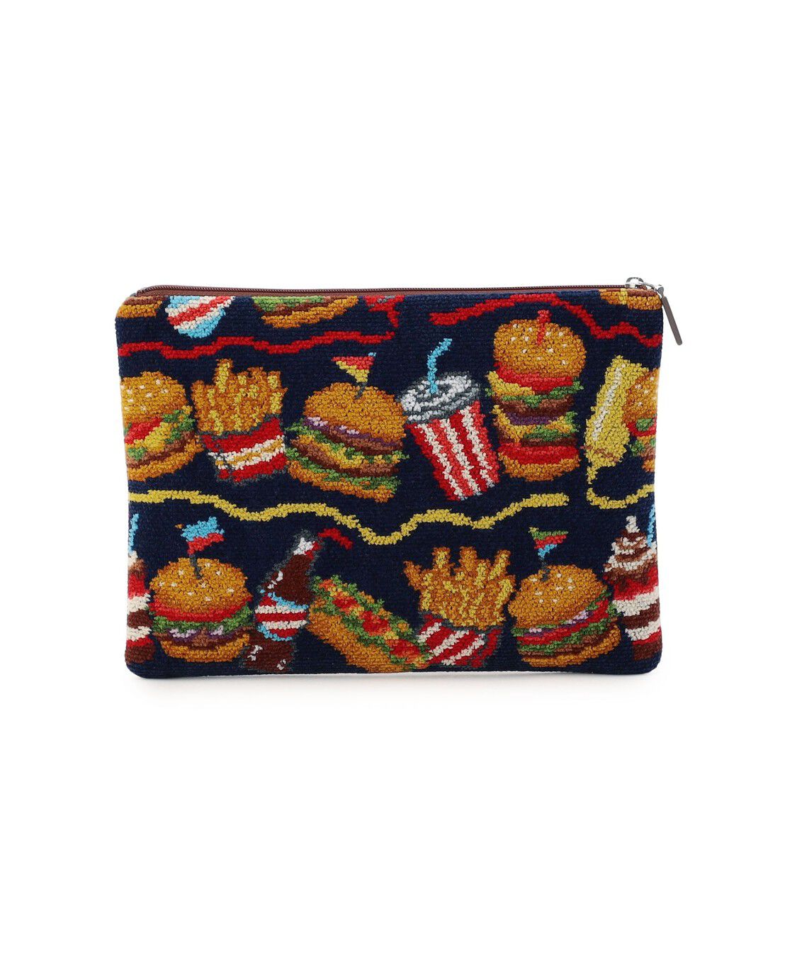 LOVERARY BY FEILER「バーガーショップ　フラットポーチM　L/BUR-257128」|ポーチ|