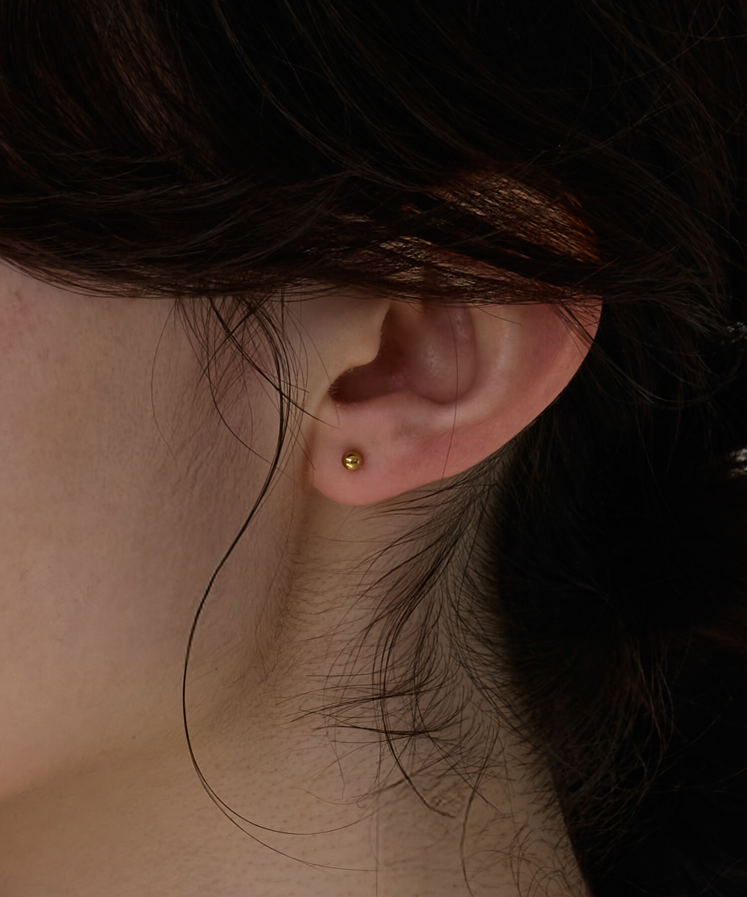 Phoebe「【金属アレルギー対応】6setメタルピアス　ゴールド/サージカルステンレス」|ピアス|