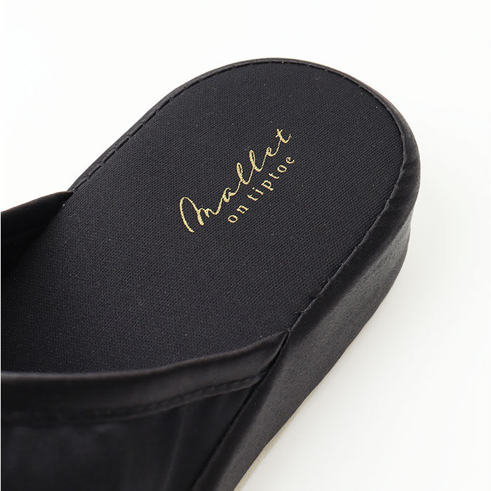 BACKYARD FAMILY「携帯スリッパ レディース 通販 mallet マレット ヒールスリッパ 持ち運び 部屋履き」|ルームシューズ|