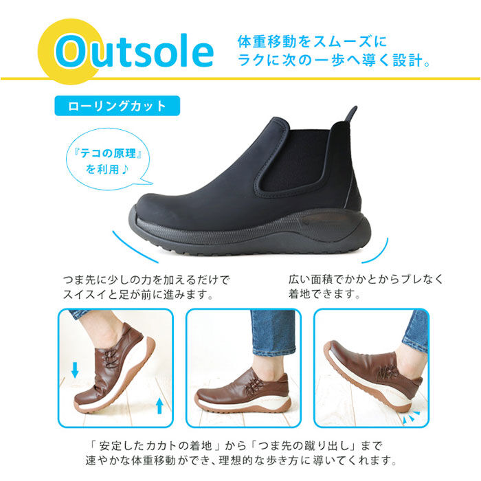 BACKYARD FAMILY「RegettaCanoe リゲッタカヌー サイドゴアブーツ CCME007 通販 サイドゴア」|ショートブーツ|