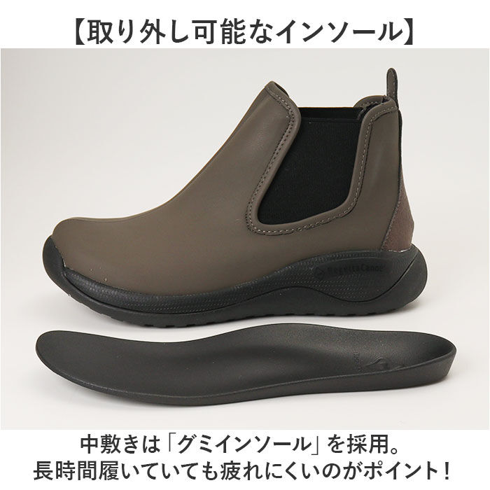 BACKYARD FAMILY「RegettaCanoe リゲッタカヌー サイドゴアブーツ CCME007 通販 サイドゴア」|ショートブーツ|