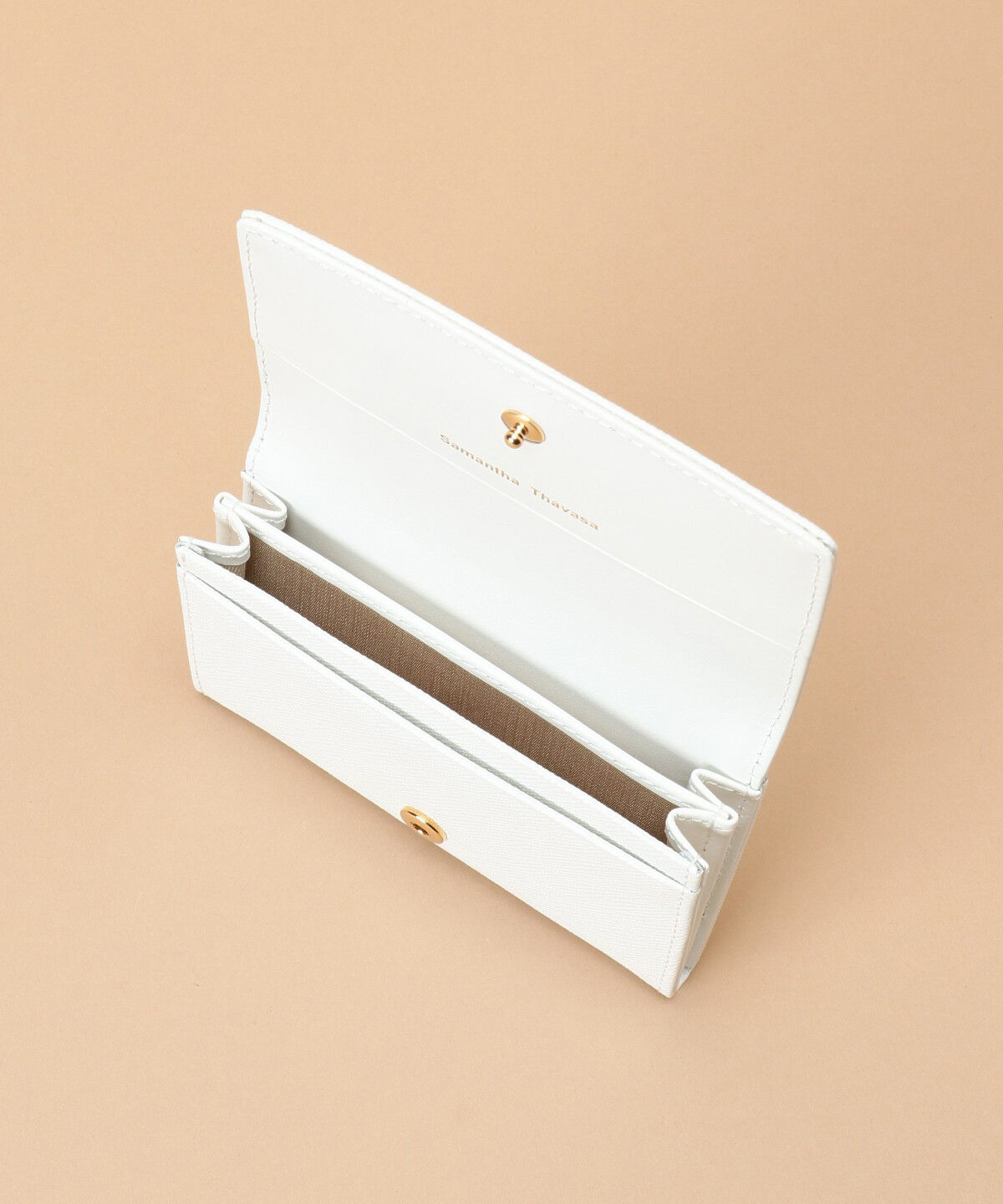 Samantha Thavasa「ラメレザービジュー カードケース」|名刺入れ・カードケース|