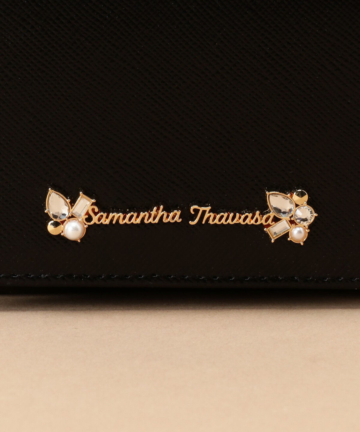 Samantha Thavasa「ラメレザービジュー ミニ財布」|財布|