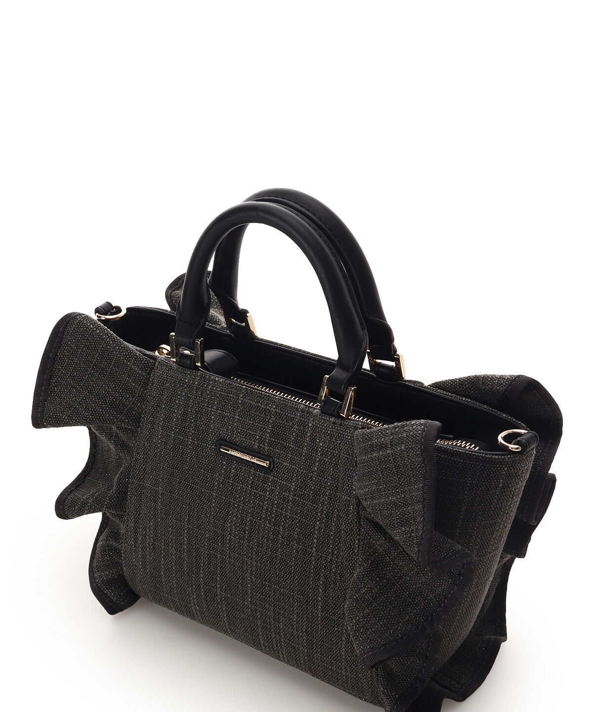 Samantha Vega「ラメフリルハンドバッグ」|ハンドバッグ|