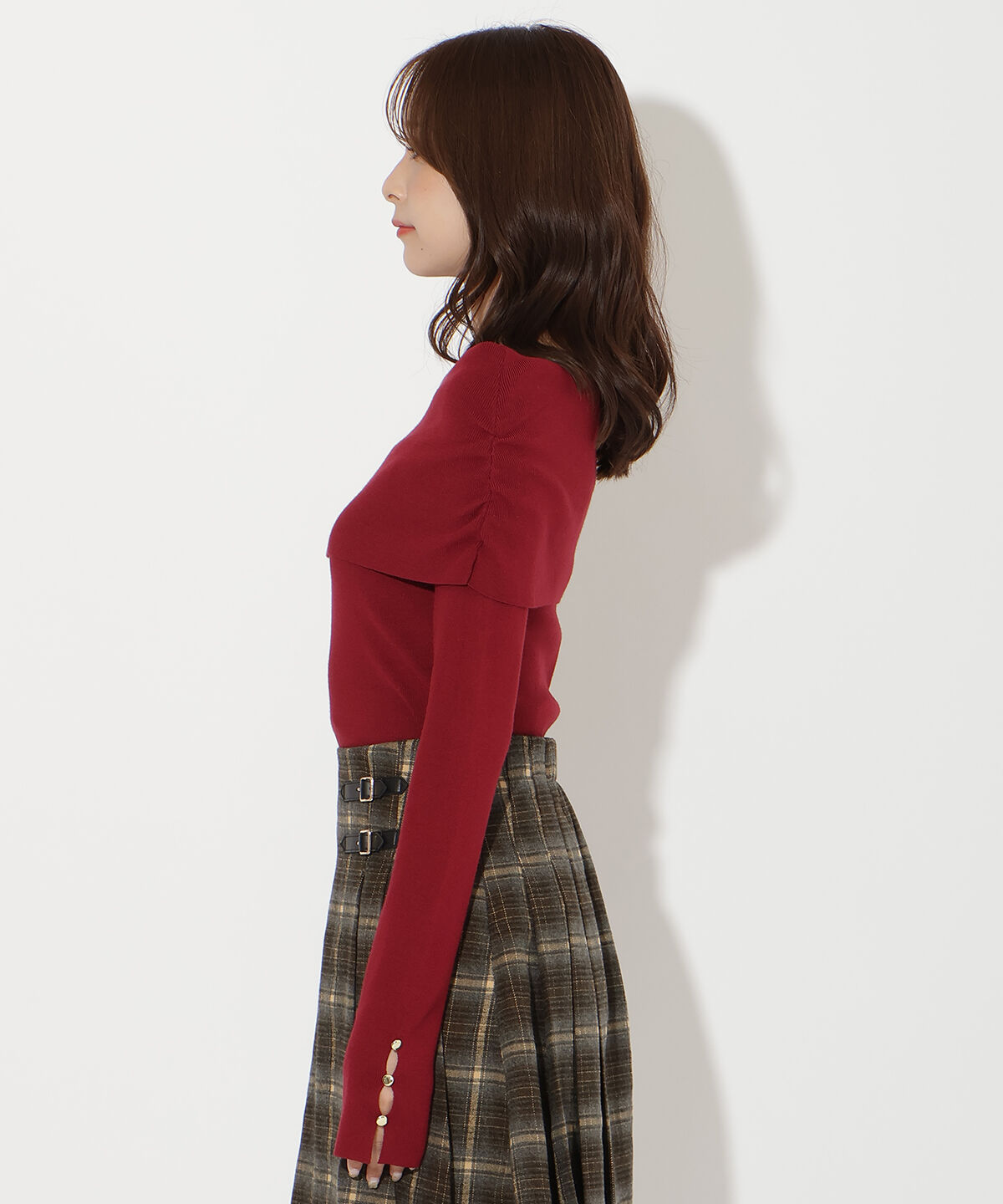 アンドクチュール「オフショルプルオーバー」|ニット・セーター|