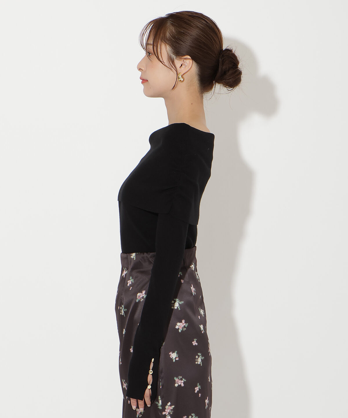 アンドクチュール「オフショルプルオーバー」|ニット・セーター|