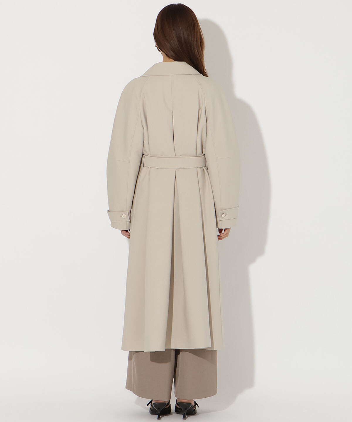 アンドクチュール「フラップ付きロングコート」|その他|