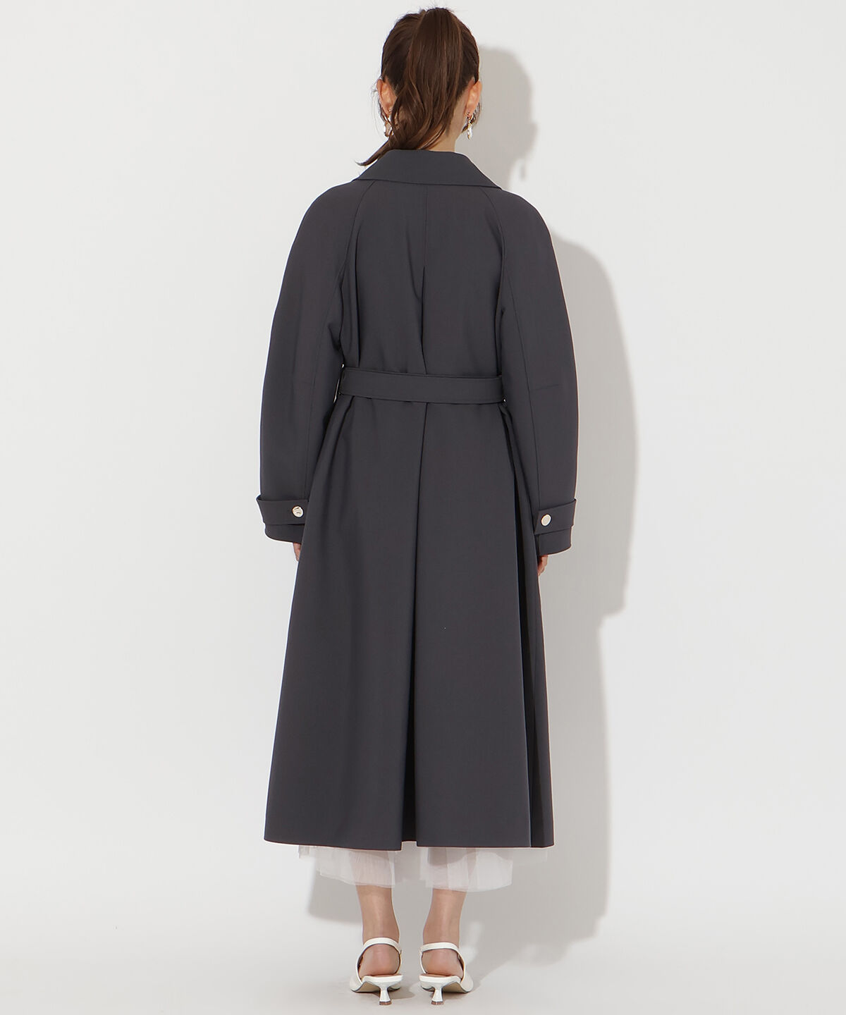 アンドクチュール「フラップ付きロングコート」|その他|