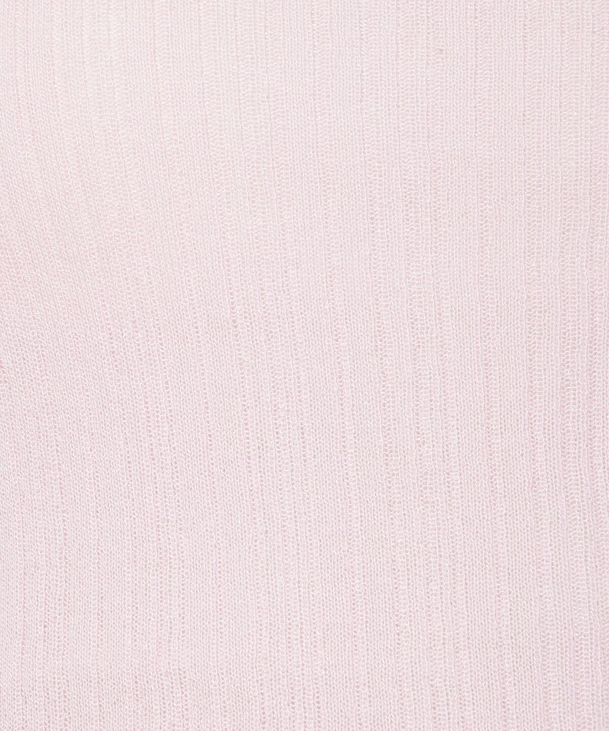 アンドクチュール「シアーランダムリブニットプルオーバー」|ニット・セーター|