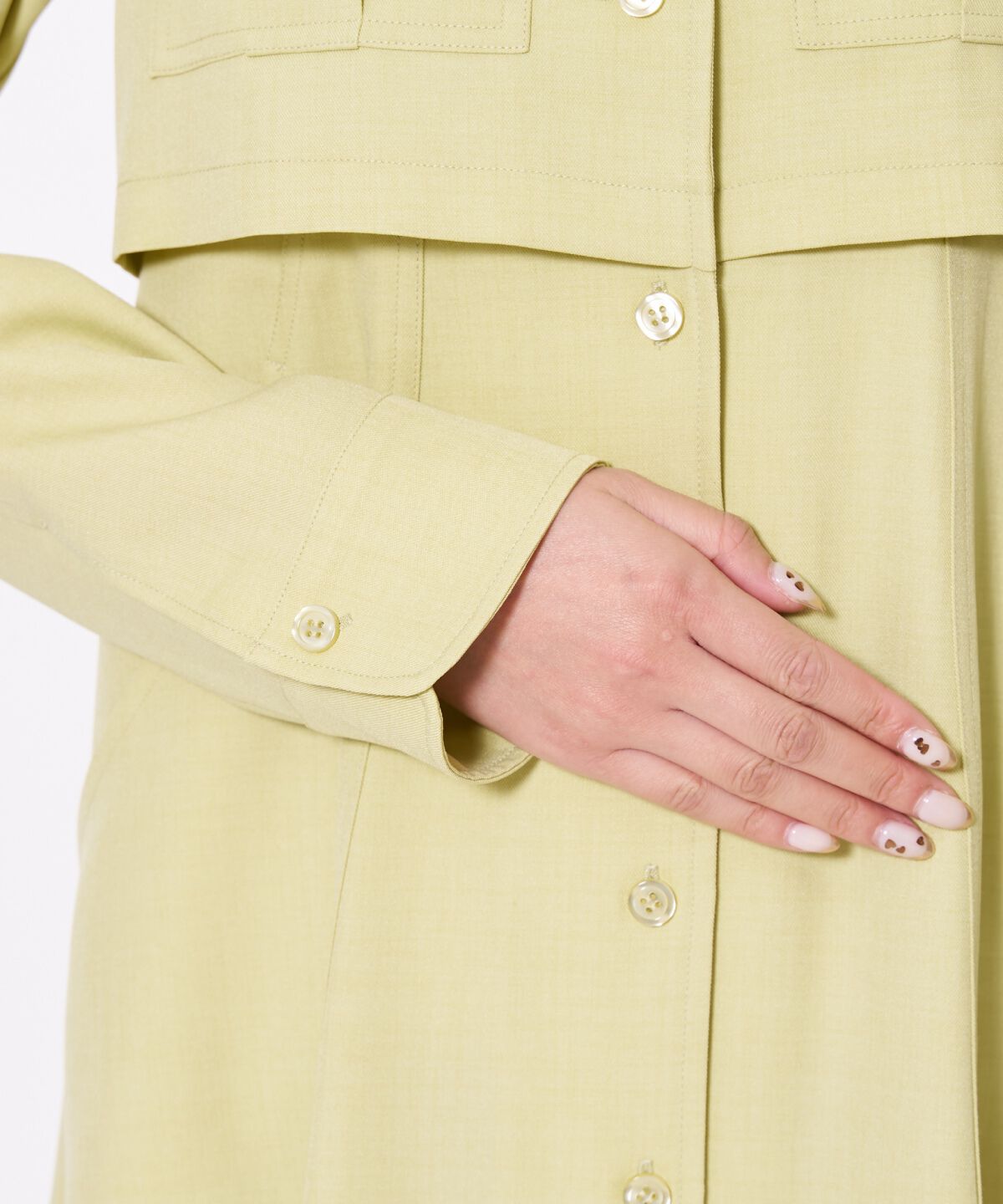 アンドクチュール「サファリシャツワンピース」|ワンピース|