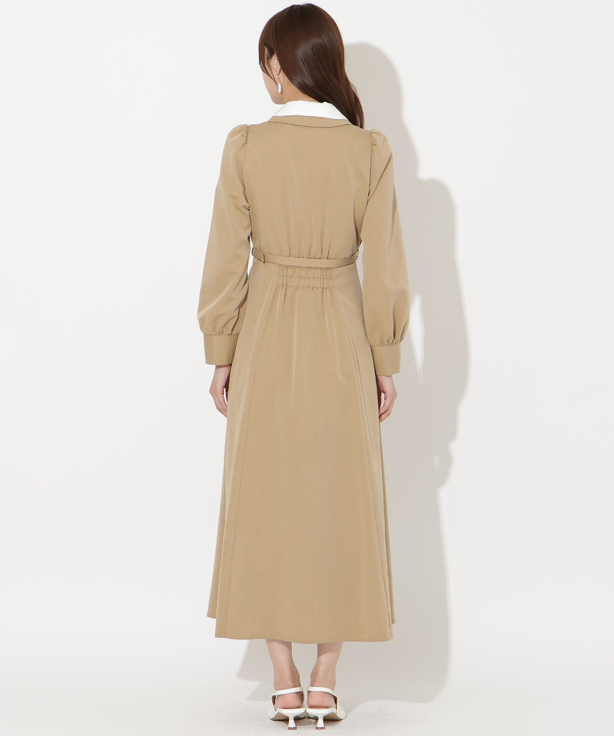 アンドクチュール「ダブルカラーワンピース」|ワンピース|