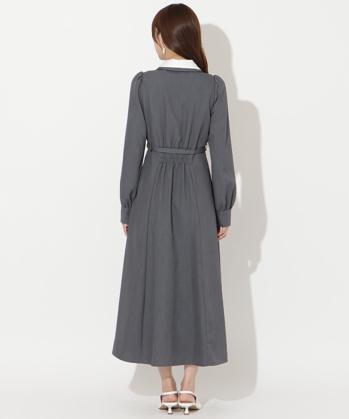 アンドクチュール「ダブルカラーワンピース」|ワンピース|