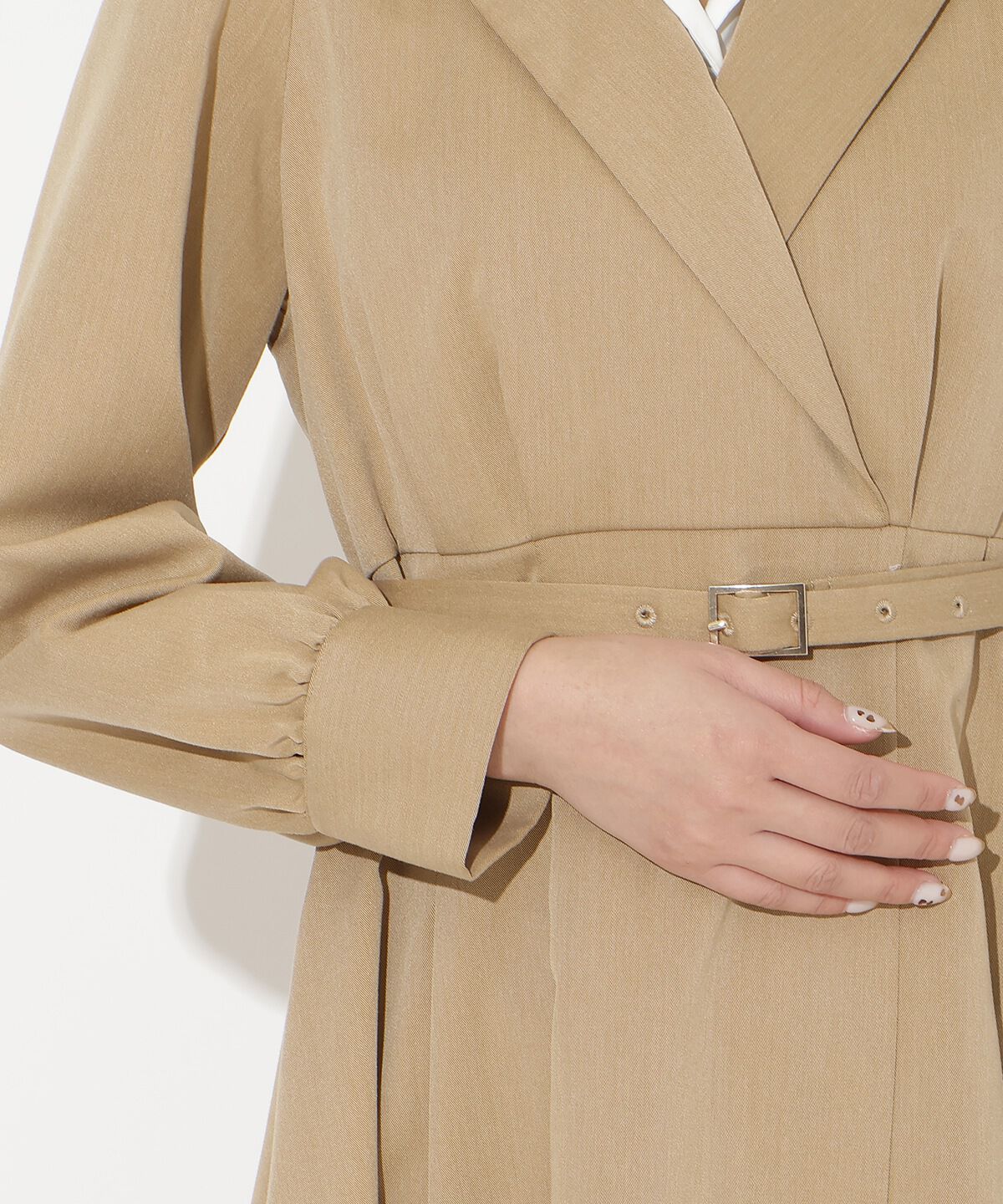 アンドクチュール「ダブルカラーワンピース」|ワンピース|