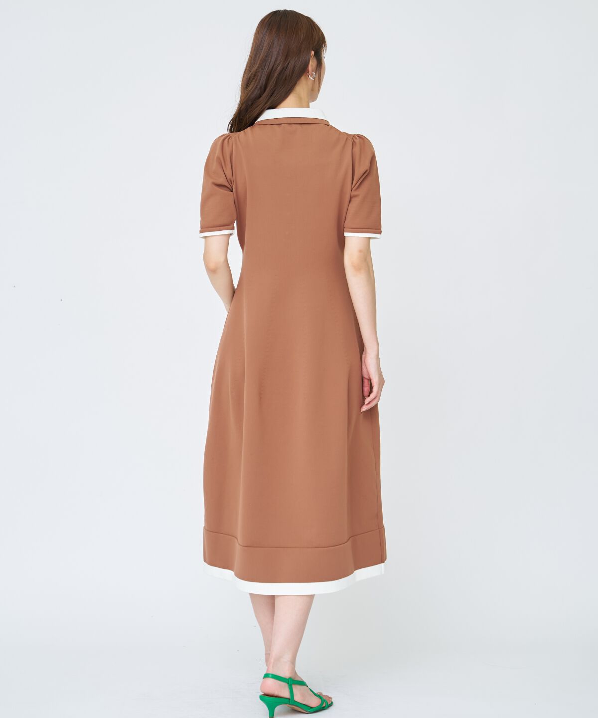 アンドクチュール「ポロニットワンピース」|ワンピース|