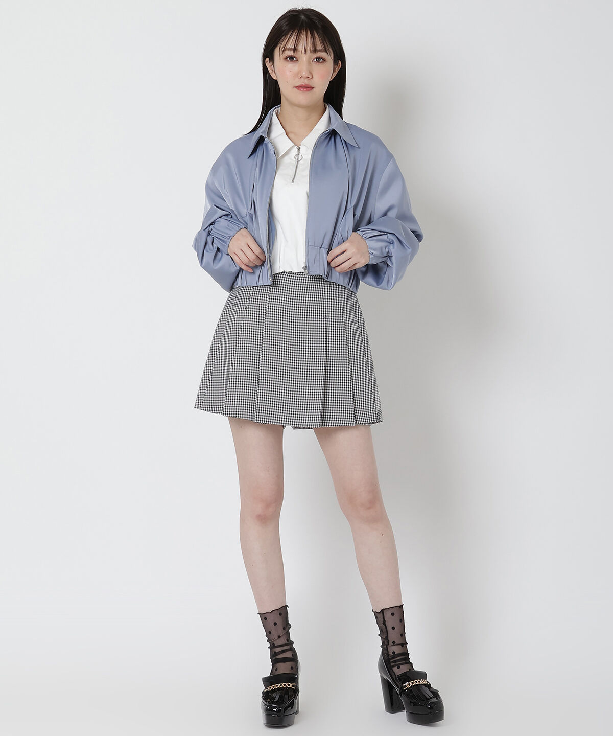 REDYAZEL「ショートブルゾン」|ブルゾン・スタジャン|