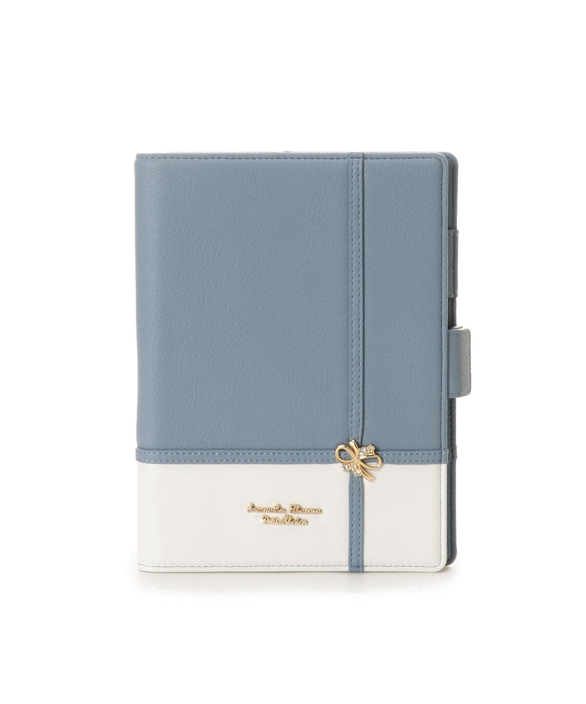 Samantha Thavasa Petit Choice「リボンラッピング手帳カバー」|その他|ライトブルー