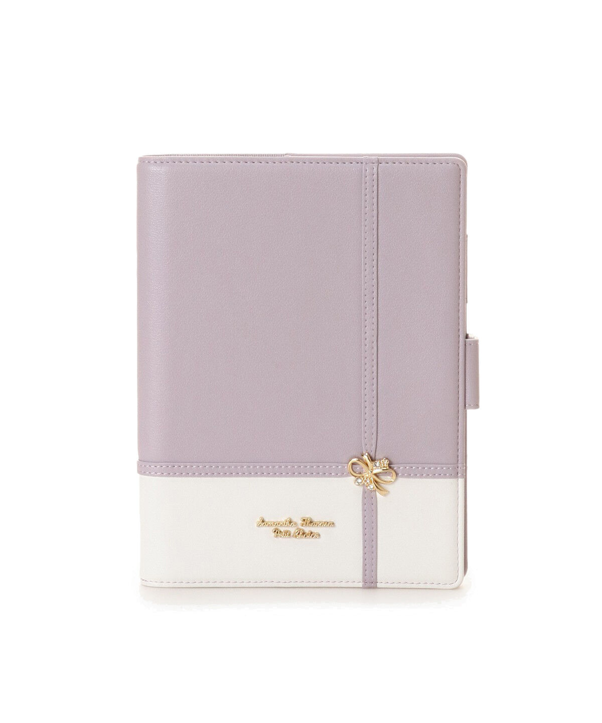 Samantha Thavasa Petit Choice「リボンラッピング手帳カバー」|その他|ラベンダー