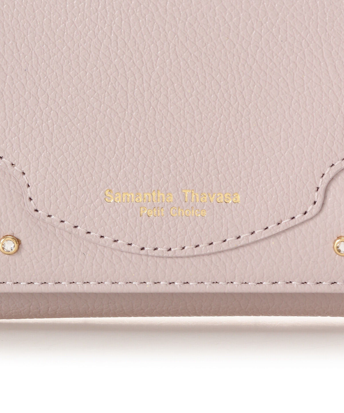 Samantha Thavasa Petit Choice「サイドハートモチーフ 折財布」|財布|