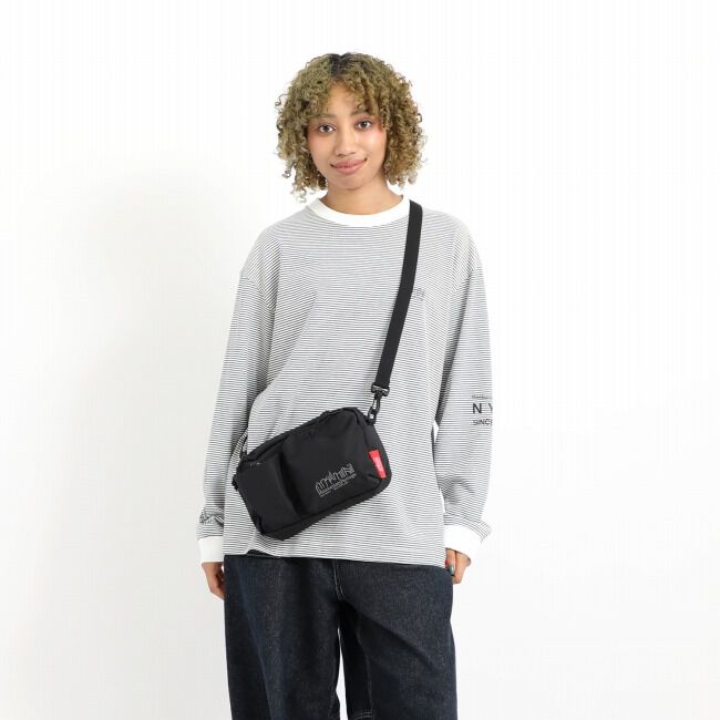 Manhattan Portage「ACTION JOGGER (L) JPN VER2」|ショルダー・メッセンジャー|BLK