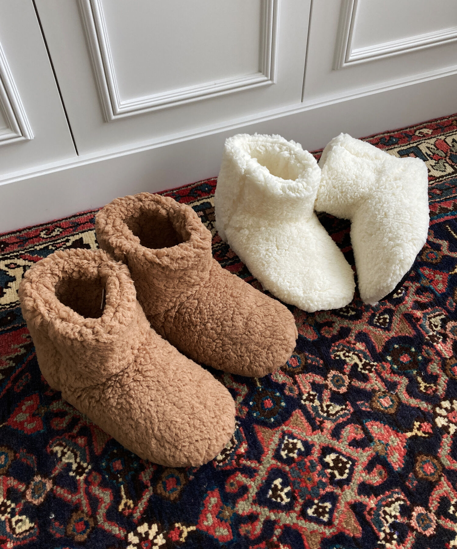 ORiental TRaffic「【WEB限定】 ボア ルームシューズ ブーツ/G-0011」|その他|