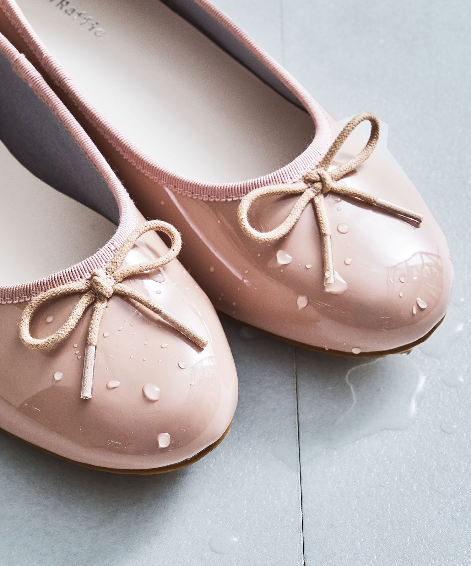 ORiental TRaffic「【防水】 ラウンドトゥ ヒール レインパンプス /R-1023 晴雨兼用 パンプス バレエシューズ クッション」|パンプス|