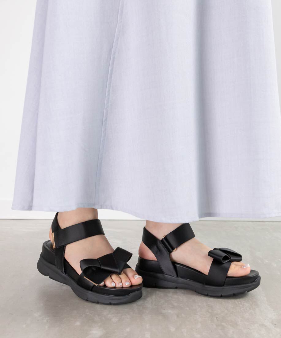  「リボンスポーツサンダル」|サンダル|