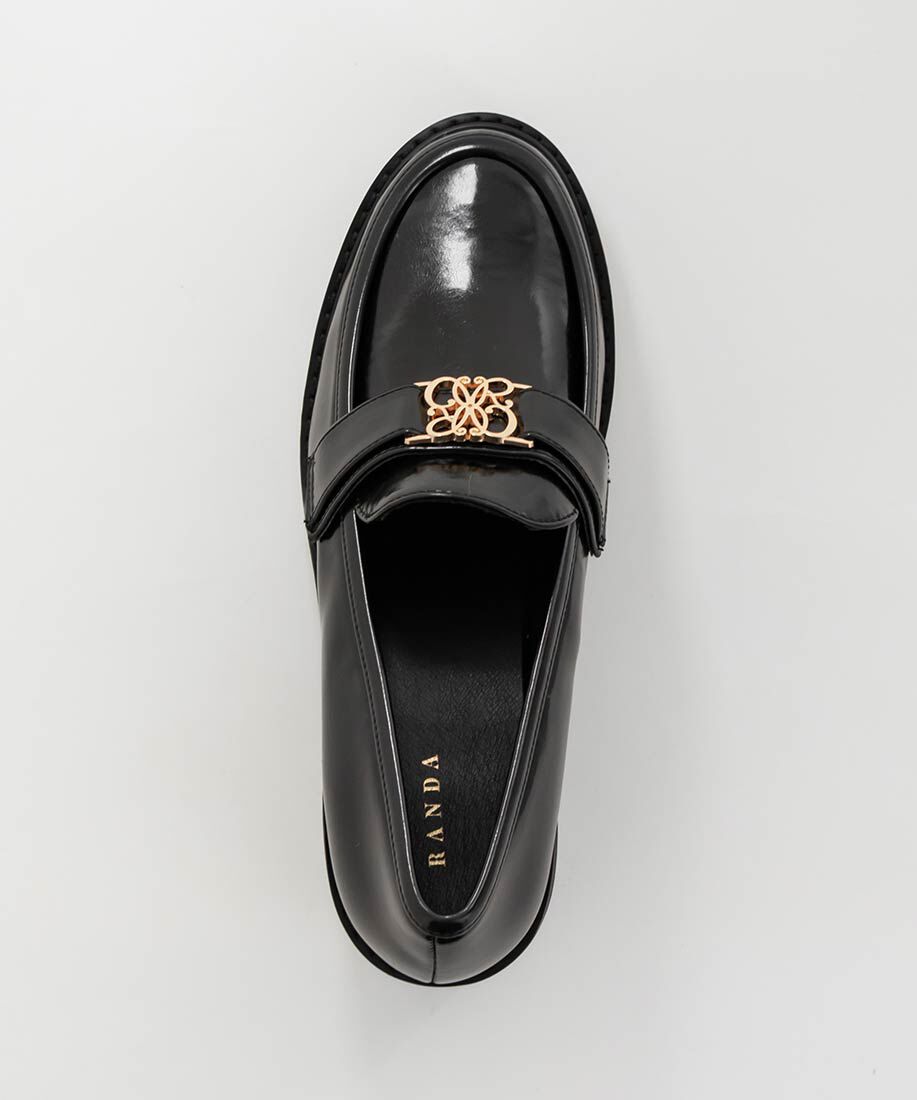  「モノグラムベルトボリュームローファー」|ローファー|