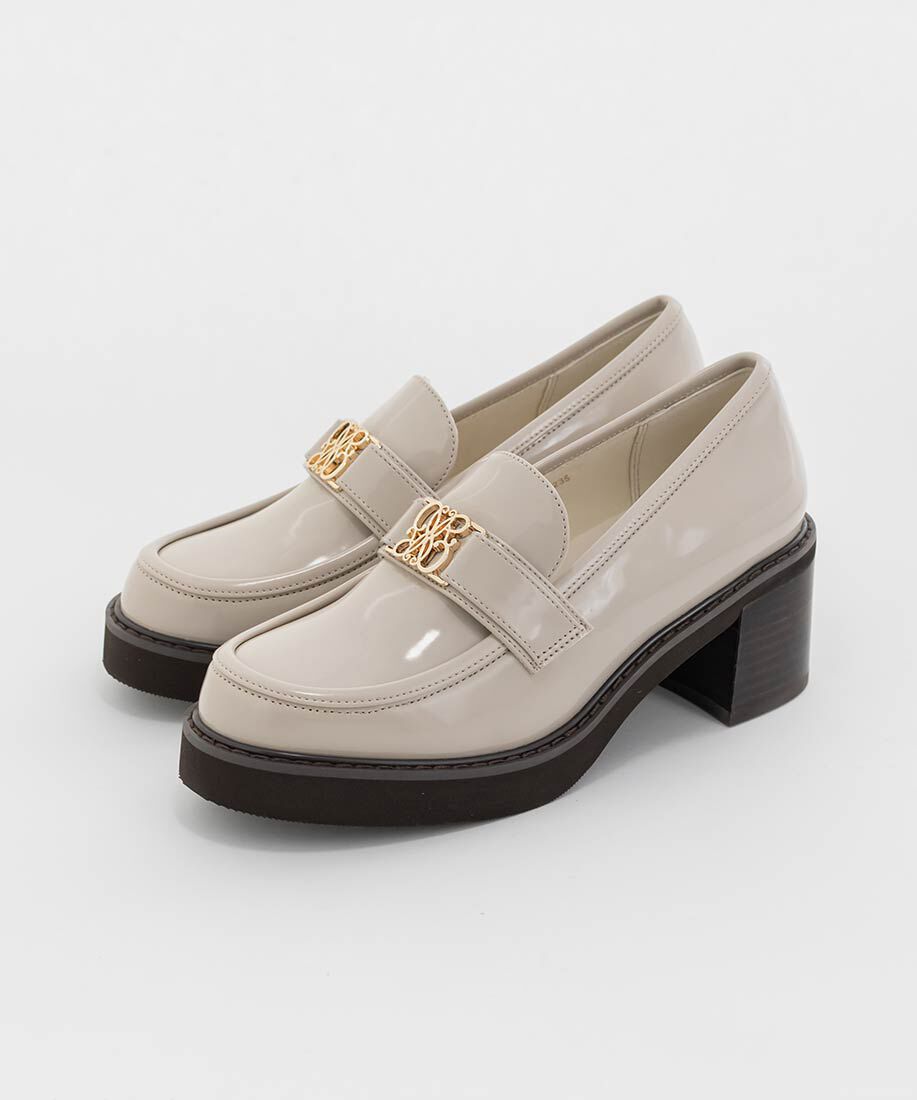  「モノグラムベルトボリュームローファー」|ローファー|