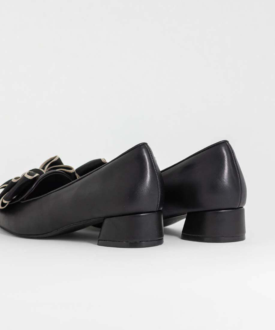  「ビッグリボンデザインローファー」|ローファー|