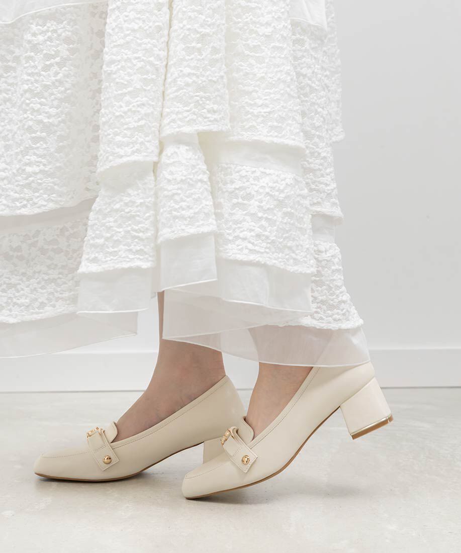  「2WAY スクエアトゥローファー」|ローファー|