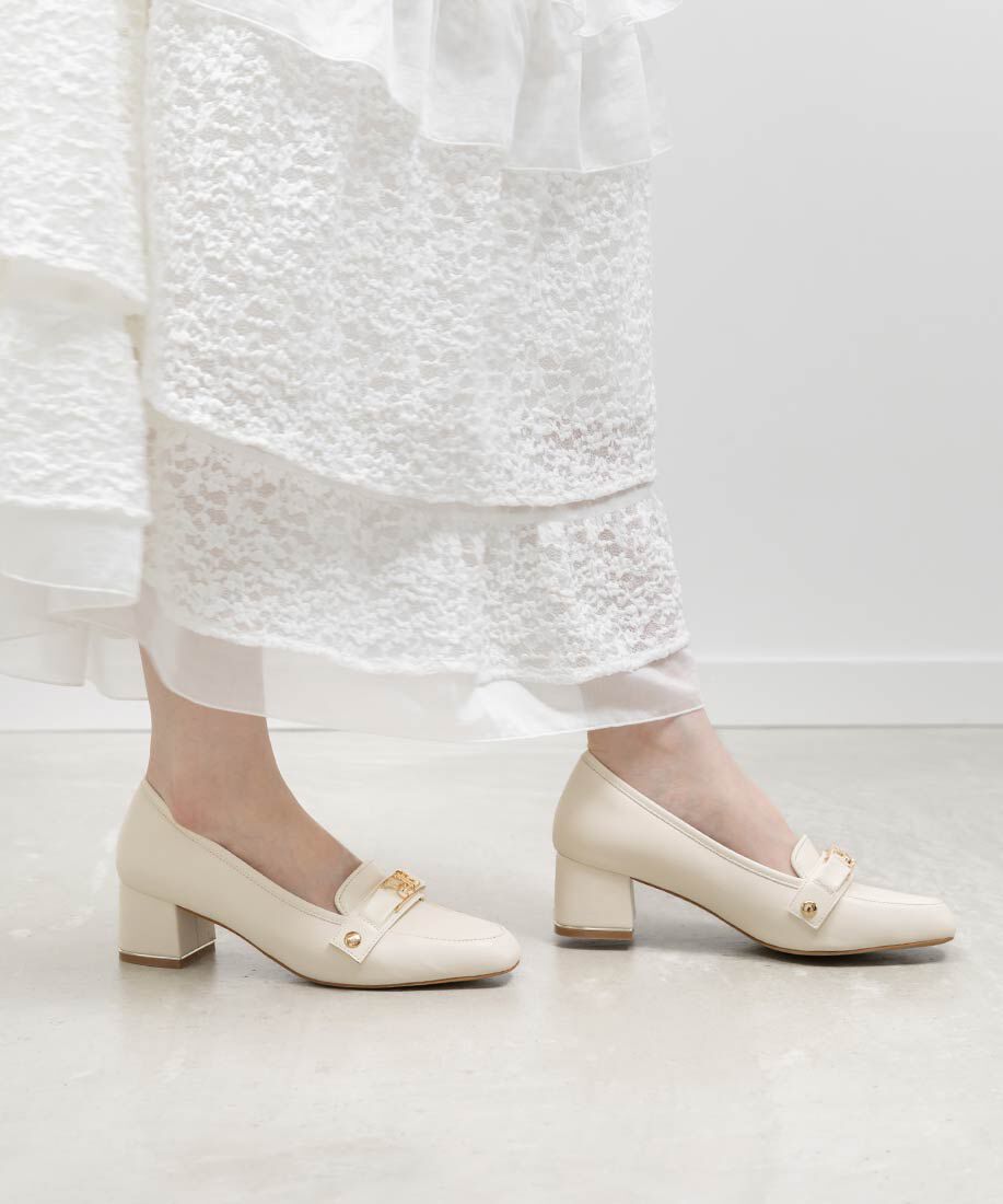  「2WAY スクエアトゥローファー」|ローファー|