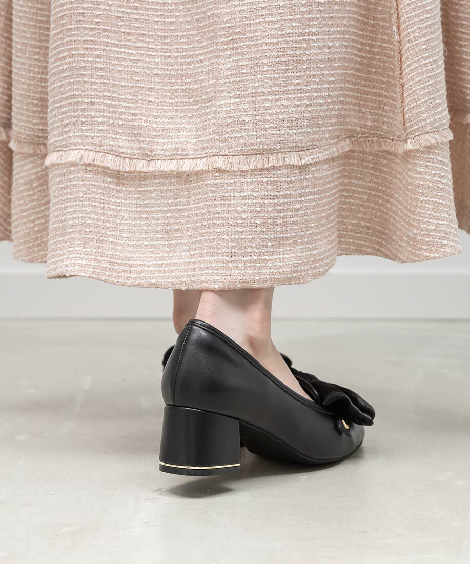  「2WAY スクエアトゥローファー」|ローファー|