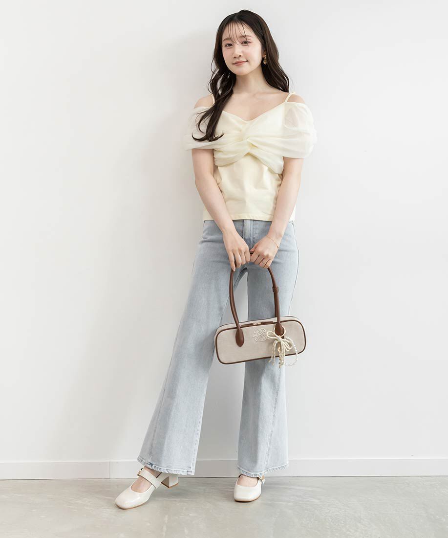  「モノグラムバックルメリージェーンパンプス」|パンプス|