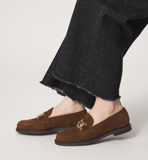 ODETTE E ODILE「チェーンモチーフローファーフラット20&uarr;」|ローファー|