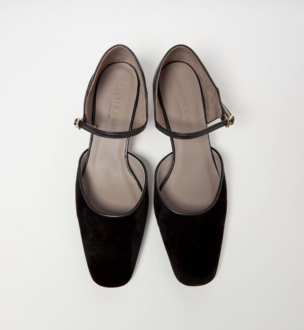 ODETTE E ODILE「スクエアセパレートベルト パンプス45&uarr;」|パンプス|