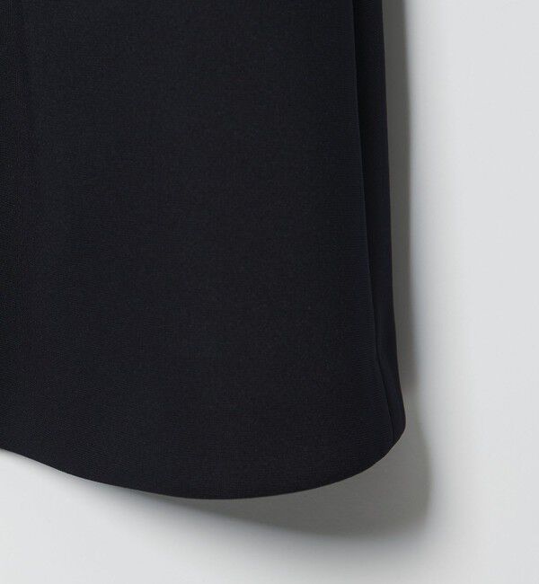 UNITED ARROWS「SPONGY フレアスリーブ コート」|ノーカラーコート|