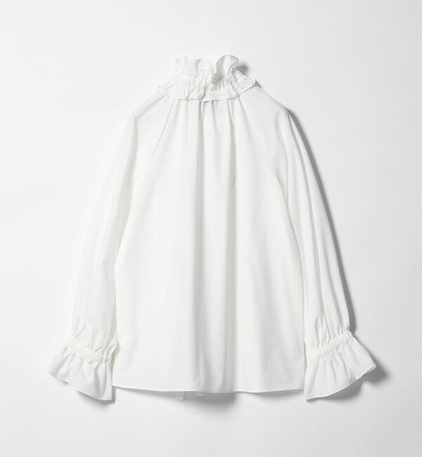 UNITED ARROWS「レースフリルカラー 2WAY ブラウス ‐はっ水‐」|シャツ・ブラウス|