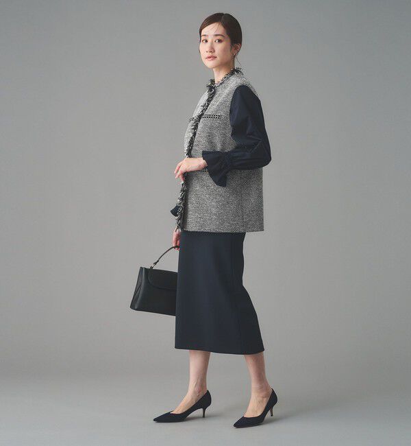 UNITED ARROWS「レースフリルカラー 2WAY ブラウス ‐はっ水‐」|シャツ・ブラウス|