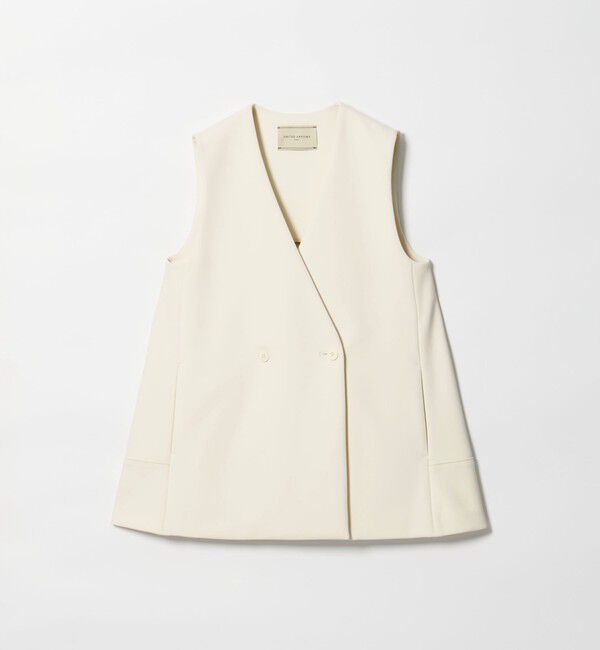 UNITED ARROWS「SPONGY バックフレア ベスト」|ベスト・ジレ|