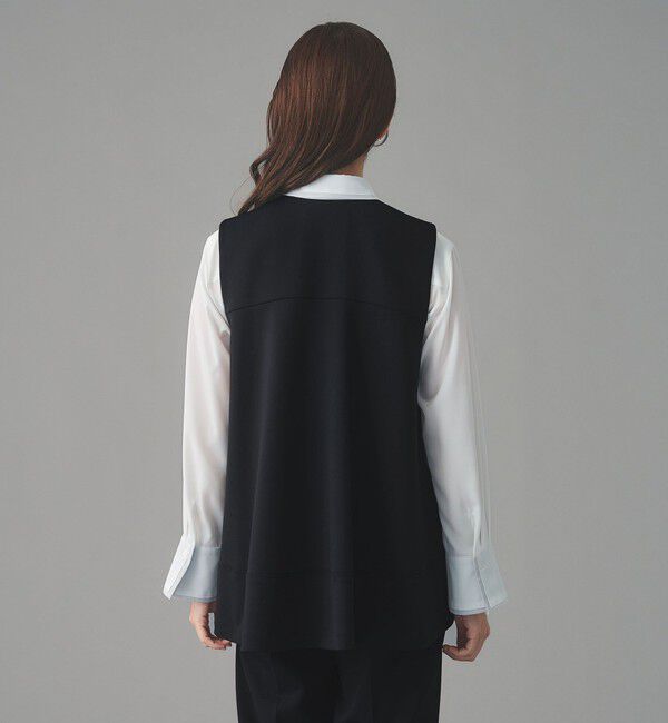 UNITED ARROWS「SPONGY バックフレア ベスト」|ベスト・ジレ|