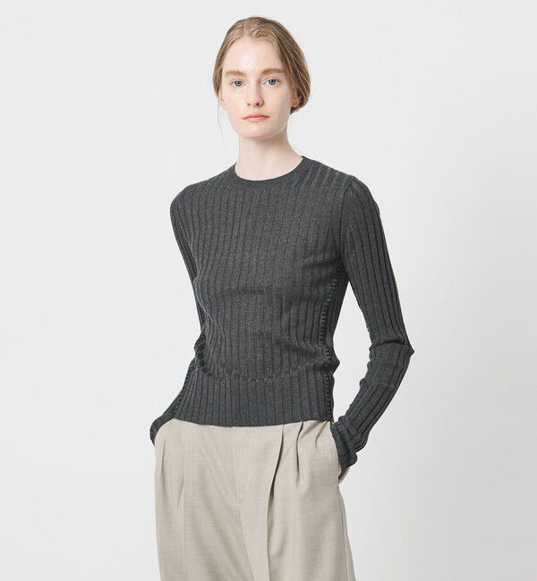 AEWEN MATOPH「＜AEWEN MATOPH＞リブハンドステッチニット」|ニット・セーター|
