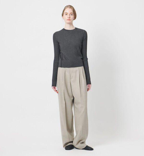 AEWEN MATOPH「＜AEWEN MATOPH＞リブハンドステッチニット」|ニット・セーター|