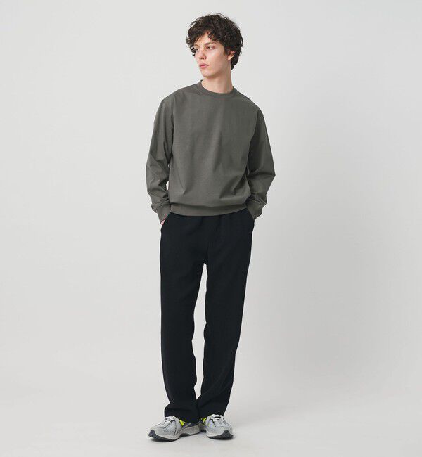 UNITED ARROWS「ポンチ ロングスリーブ スウェット ー抗菌防臭・接触冷感ー」|Tシャツ・カットソー|