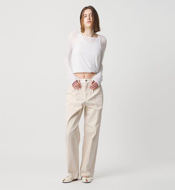 AEWEN MATOPH「＜AEWEN MATOPH＞カラータックデニムパンツ」|デニム|